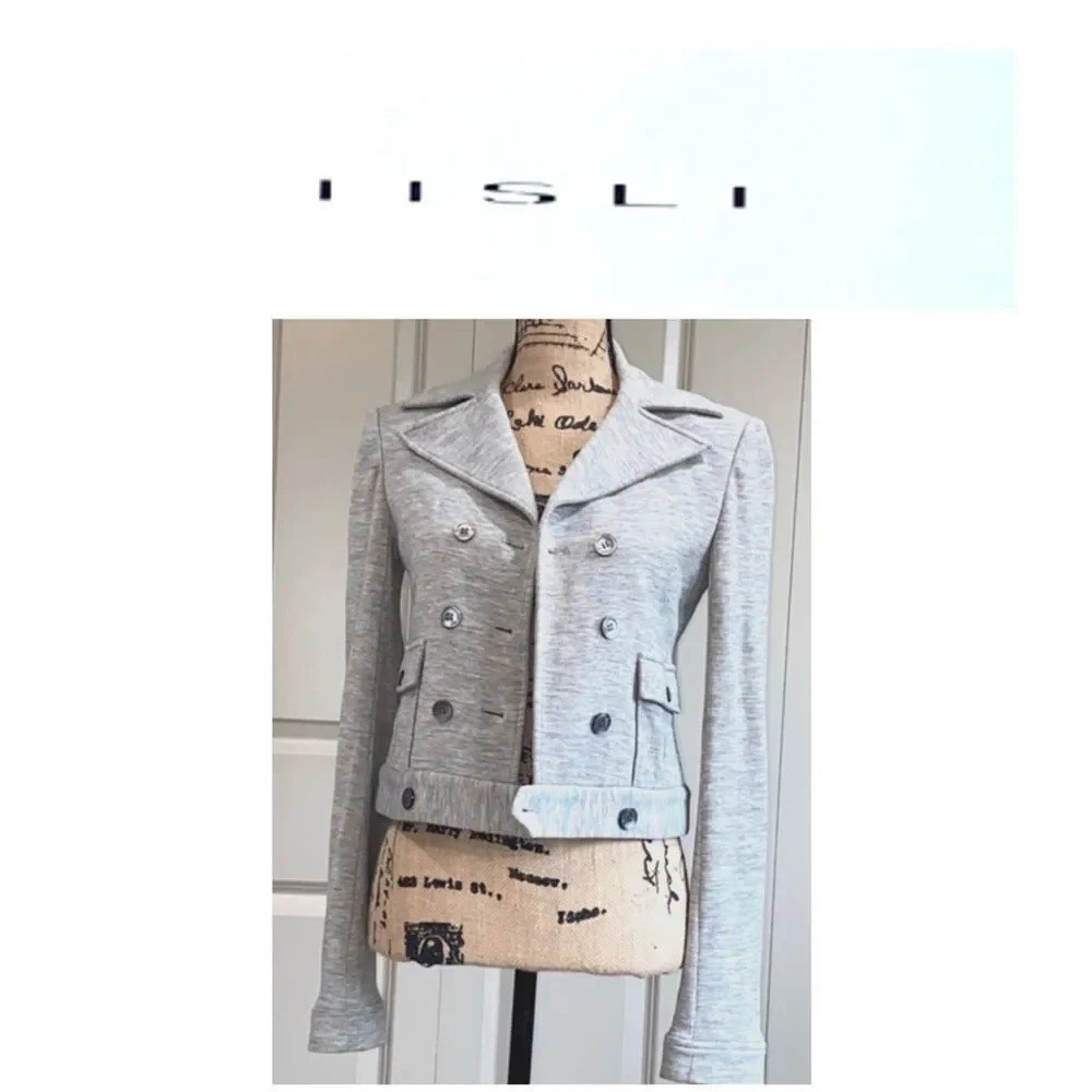 IISLI knit cropped blazer. - Picture 8 of 8